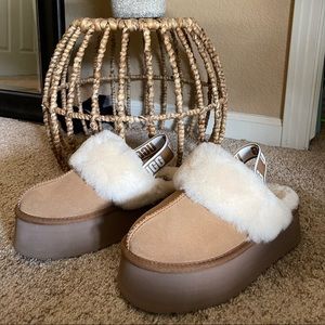 Platform Ugg slippers